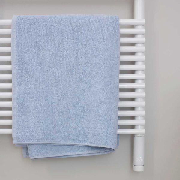 Radiateur de bain Alterna pali blanc mat résistance électrique à gauche image number 2